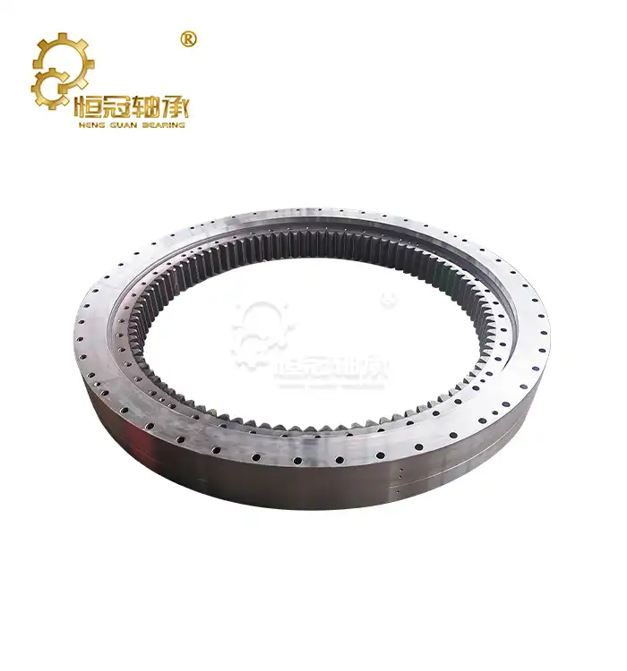 How a Double-Row Ball Slewing Ring Bearing Enhances Operation Stability？